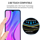 For Xiaomi Redmi 9 Full Glue Full Screen Tempered Glass Film(Black)