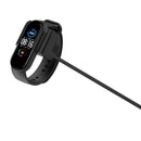 USB Fast Charging Replacement Charger Cable for Xiaomi Band 5/6(CA5446B/CA8856), Cable Length:1m(Black)