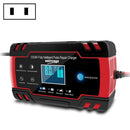 ANHTCzyx 12V 8A / 24V 4A Automobile Battery Charger Motorcycle Battery Repair Type AGM(US Plug)