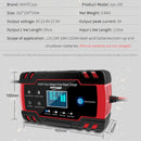 ANHTCzyx 12V 8A / 24V 4A Automobile Battery Charger Motorcycle Battery Repair Type AGM(AU Plug)