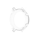 For Huami Amazfit GTR 47mm TPU Half Case Watch Case(Transparent White)