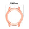 For Huami Amazfit GTR 47mm TPU Half Case Watch Case(Transparent White)