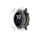 For Huawei Honor Magic watch2 46mm TPU Wrapped Empty Half Case Watch Case(Transparent White)
