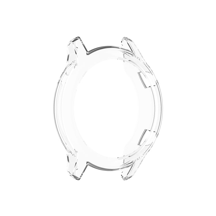 For Huawei Honor Magic watch2 46mm TPU Wrapped Empty Half Case Watch Case(Transparent White)