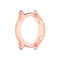 For Huawei Honor Magic watch2 46mm TPU Wrapped Empty Half Case Watch Case(Transparent Orange)