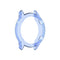 For Huawei Honor Magic watch2 46mm TPU Wrapped Empty Half Case Watch Case(Transparent Blue)