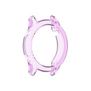 For Huawei Honor Magic watch2 46mm TPU Wrapped Empty Half Case Watch Case(Transparent Purple)