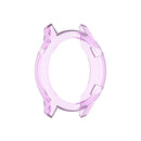 For Huawei Honor Magic watch2 42mm TPU Wrapped Empty Half Case Watch Case(Transparent Purple)