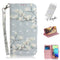 For Samsung Galaxy A71 5G 3D Painted Pattern Magnetic Attraction Horizontal Flip Leather Case with Holder & Card Slot & Wallet & Lanyard(Magnolia)