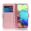 For Samsung Galaxy A71 5G 3D Painted Pattern Magnetic Attraction Horizontal Flip Leather Case with Holder & Card Slot & Wallet & Lanyard(Magnolia)