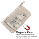 For Xiaomi Redmi Note 9 / Redmi 10X 4G 3D Painted Pattern Magnetic Attraction Horizontal Flip Leather Case with Holder & Card Slot & Wallet & Lanyard(Squirrels)