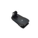 For DJI OSMO Feiyu Pocket STARTRC Camera Body Expansion Accessories Bracket Backpack Clip Set(Black)