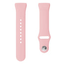 For Fitbit Charge 3 18mm Solid Color Silicone Watch Band A(Rose Pink)