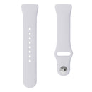For Fitbit Charge 3 18mm Solid Color Silicone Watch Band A(Light Grey)