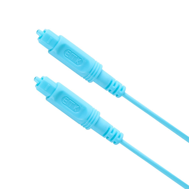 2m EMK OD2.2mm Digital Audio Optical Fiber Cable Plastic Speaker Balance Cable(Sky Blue)