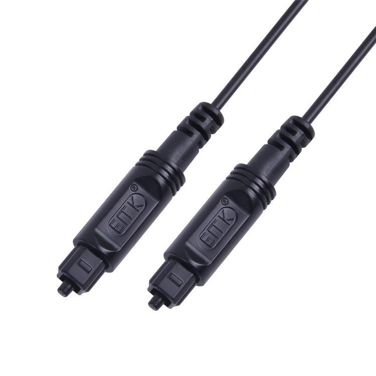3m EMK OD2.2mm Digital Audio Optical Fiber Cable Plastic Speaker Balance Cable(Black)