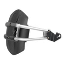 Motorcycle Stainless Steel Modified Rear Wheel Fender Dustproof Splash Flaps Mudguards Fender Guard, Style:B Style Foot