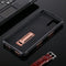 For Samsung Galaxy A71 Shockproof TPU + PC Magnetic Protective Case with Holder(Rose Gold)