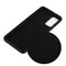 For Samsung Galaxy Note20 5G Pure Color Liquid Silicone Shockproof Full Coverage Case(Black)