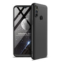 For OPPO Realme C3 GKK Three Stage Splicing Full Coverage PC Protective Case(Black)