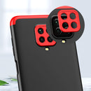For Xiaomi Redmi Note 9 Pro Max / Note 9s GKK Three Stage Splicing Full Coverage PC Protective Case(Red)
