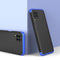 For Huawei P40 Lite / Nova 6se / 7i GKK Three Stage Splicing Full Coverage PC Protective Case(Black Blue)