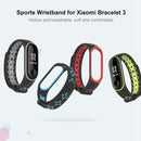 Mijobs Sporty Fashion Two-color Replacement Silicone Watch Band(Black Gray)