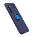 For OPPO X50 Pro Lenuo Shockproof TPU Protective Case with Invisible Holder(Blue)