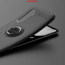 For OPPO X50 Pro Lenuo Shockproof TPU Protective Case with Invisible Holder(Blue)