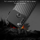 For Motorola Moto One Fusion Plus Thunderbolt Shockproof TPU Protective Soft Case(Blue)