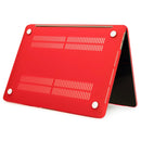 For MacBook Pro 13.3 inch A2251 / A2289 (2020) Laptop Matte Style Protective Case(Red)