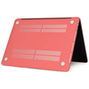 For MacBook Pro 13.3 inch A2251 / A2289 (2020) Laptop Matte Style Protective Case(Coral Orange)