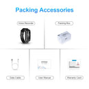 4GB D6 HD Noise Reduction Smart Watch Voice Recorder(Black)