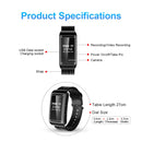 8GB D6 HD Noise Reduction Smart Watch Voice Recorder(Black)