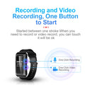 256GB D6 HD Noise Reduction Smart Watch Voice Recorder(Black)