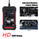 P40 3.9mm Red HD Waterproof Portable Integrated Hand-held Vertical Screen Industry Endoscope, Length:5m(Hardwire)