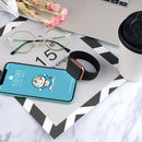 For Apple Watch Series 7 45mm / 6 & SE & 5 & 4 44mm / 3 & 2 & 1 42mm Solid Color Elastic Silicone Watch Band, Size:M 143mm(Black)