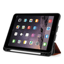 For iPad 9.7 inch DG.MING See Series Horizontal Flip Leather Case with Holder & Pen Holder(Brown)