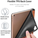 For iPad 9.7 inch DG.MING See Series Horizontal Flip Leather Case with Holder & Pen Holder(Brown)