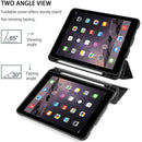 For iPad 9.7 inch DG.MING See Series Horizontal Flip Leather Case with Holder & Pen Holder(Brown)