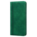 For Xiaomi Redmi Note 9 / Redmi 10X 4G Frosted Business Magnetic Horizontal Flip PU Leather Case with Holder & Card Slot & Lanyard(Green)