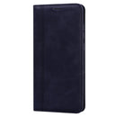 For Xiaomi Redmi Note 9 / Redmi 10X 4G Frosted Business Magnetic Horizontal Flip PU Leather Case with Holder & Card Slot & Lanyard(Black)