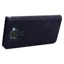 For Xiaomi Redmi Note 9 / Redmi 10X 4G Frosted Business Magnetic Horizontal Flip PU Leather Case with Holder & Card Slot & Lanyard(Black)