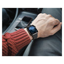 For Apple Watch Series 7 45mm / 6 & SE & 5 & 4 44mm / 3 & 2 & 1 42mm Solid Color Silicone Watch Band with Metal Buckle, Size:L(Black)