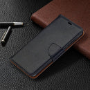 For Nokia 5.3 Litchi Texture Pure Color Horizontal Flip Leather Case with Holder & Card Slots & Wallet & Lanyard(Black)
