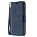 For Nokia 5.3 Litchi Texture Pure Color Horizontal Flip Leather Case with Holder & Card Slots & Wallet & Lanyard(Dark Blue)