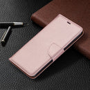 For Nokia 5.3 Litchi Texture Pure Color Horizontal Flip Leather Case with Holder & Card Slots & Wallet & Lanyard(Rose Gold)