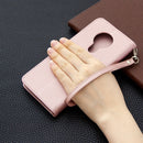 For Nokia 5.3 Litchi Texture Pure Color Horizontal Flip Leather Case with Holder & Card Slots & Wallet & Lanyard(Rose Gold)