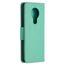 For Nokia 5.3 Litchi Texture Pure Color Horizontal Flip Leather Case with Holder & Card Slots & Wallet & Lanyard(Green)