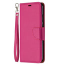 For Nokia 5.3 Litchi Texture Pure Color Horizontal Flip Leather Case with Holder & Card Slots & Wallet & Lanyard(Rose Red)